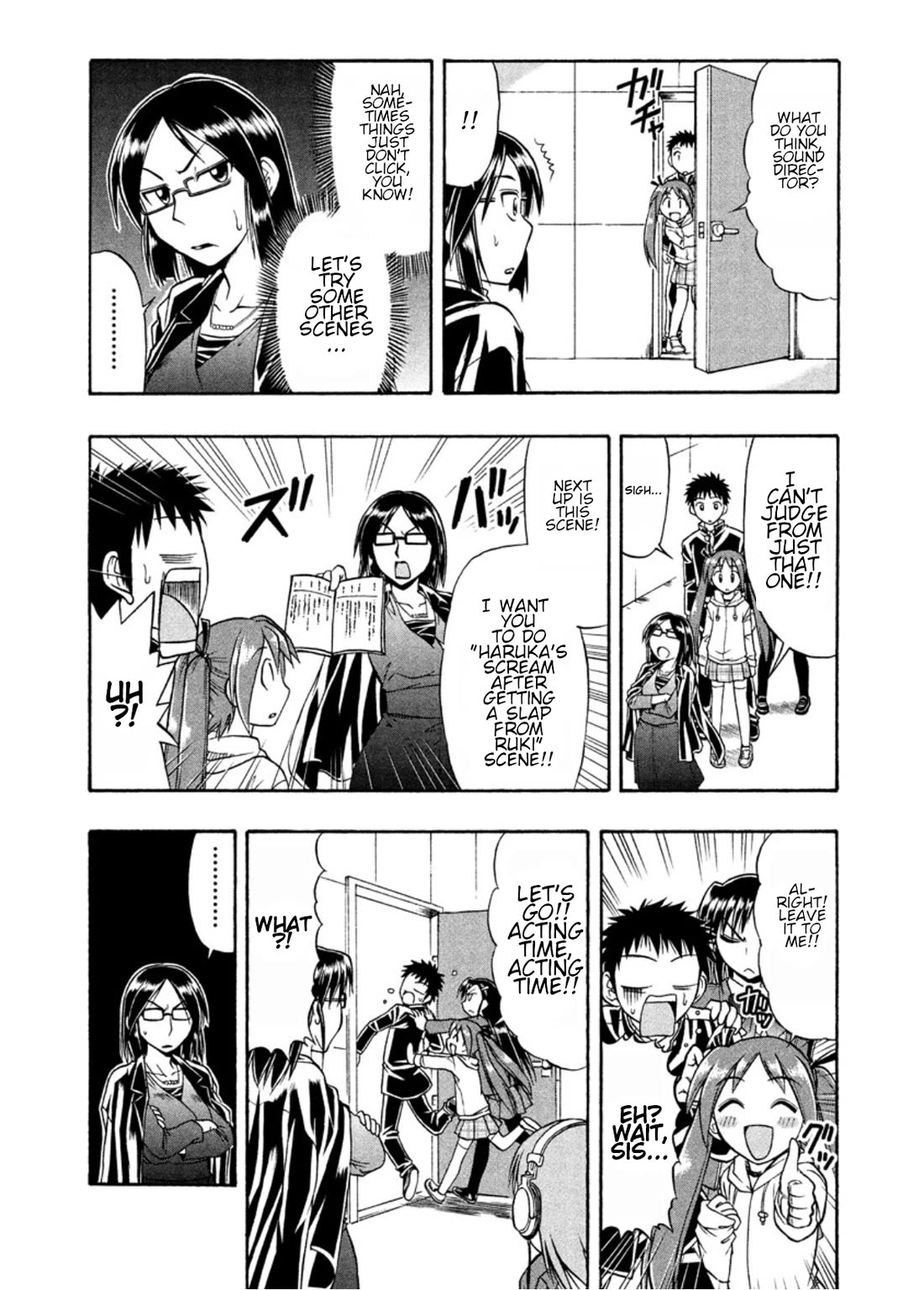 Ane Komi Chapter 11 page 18 - Chapter 11: The daily hustle and bustle of an anime production set!