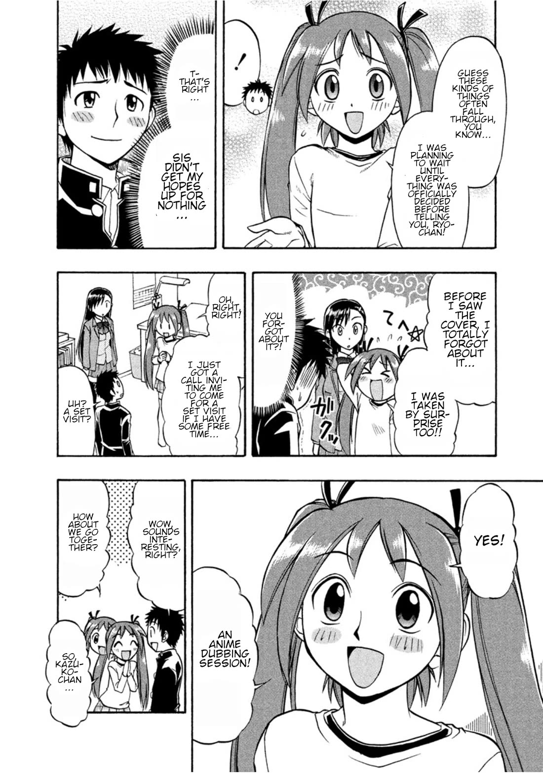 Ane Komi Chapter 11 page 4 - Chapter 11: The daily hustle and bustle of an anime production set!
