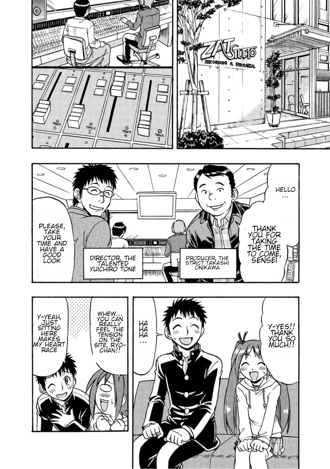 Ane Komi Chapter 11 page 6 - Chapter 11: The daily hustle and bustle of an anime production set!