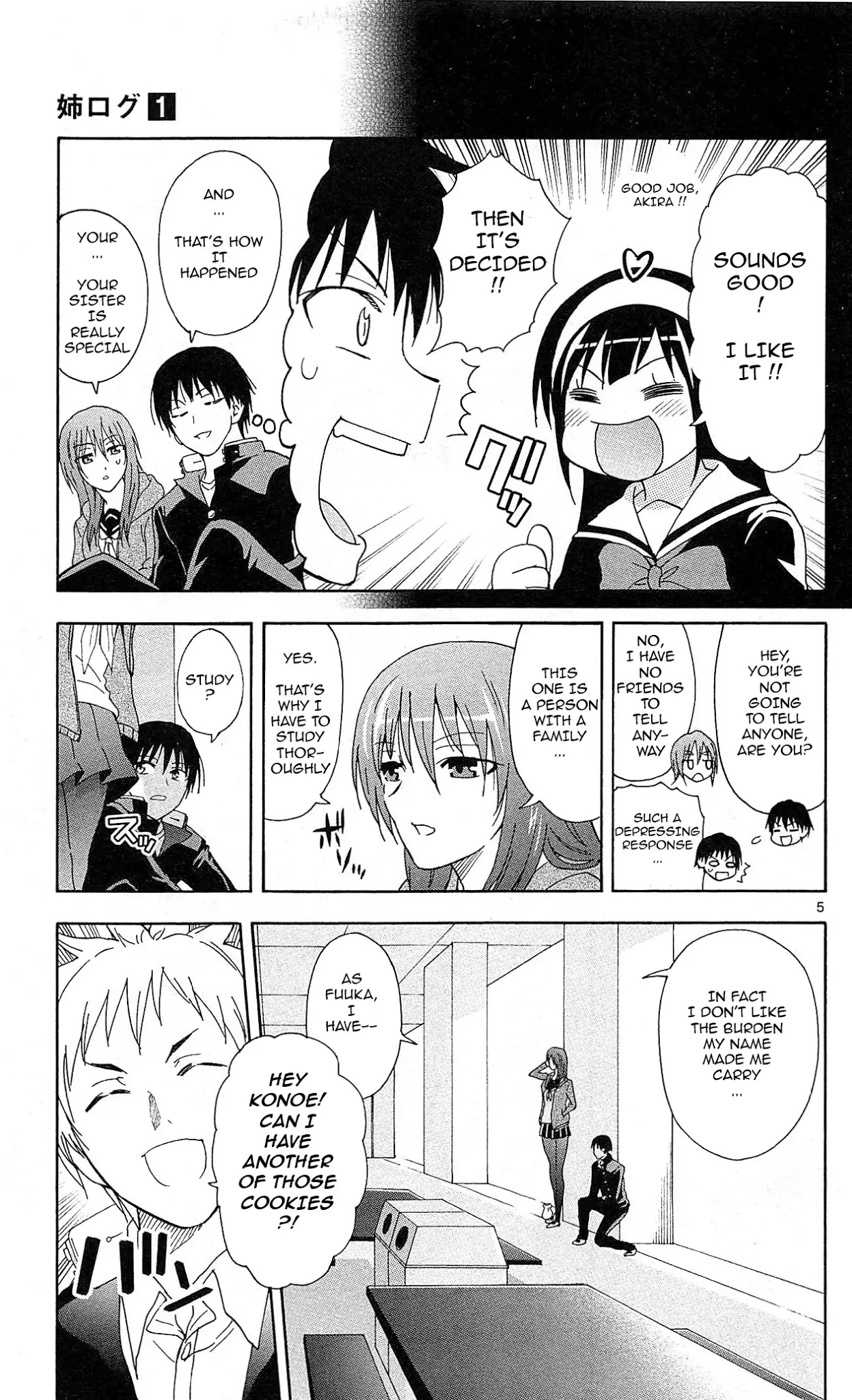 Ane Log Chapter 15 page 6 - Chapter 15: The Nickname Given By Akira Konoe
