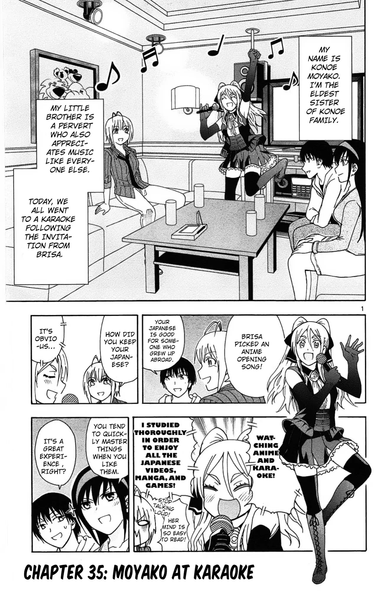Ane Log Chapter 35 page 2 - Chapter 35: Moyako at Karaoke