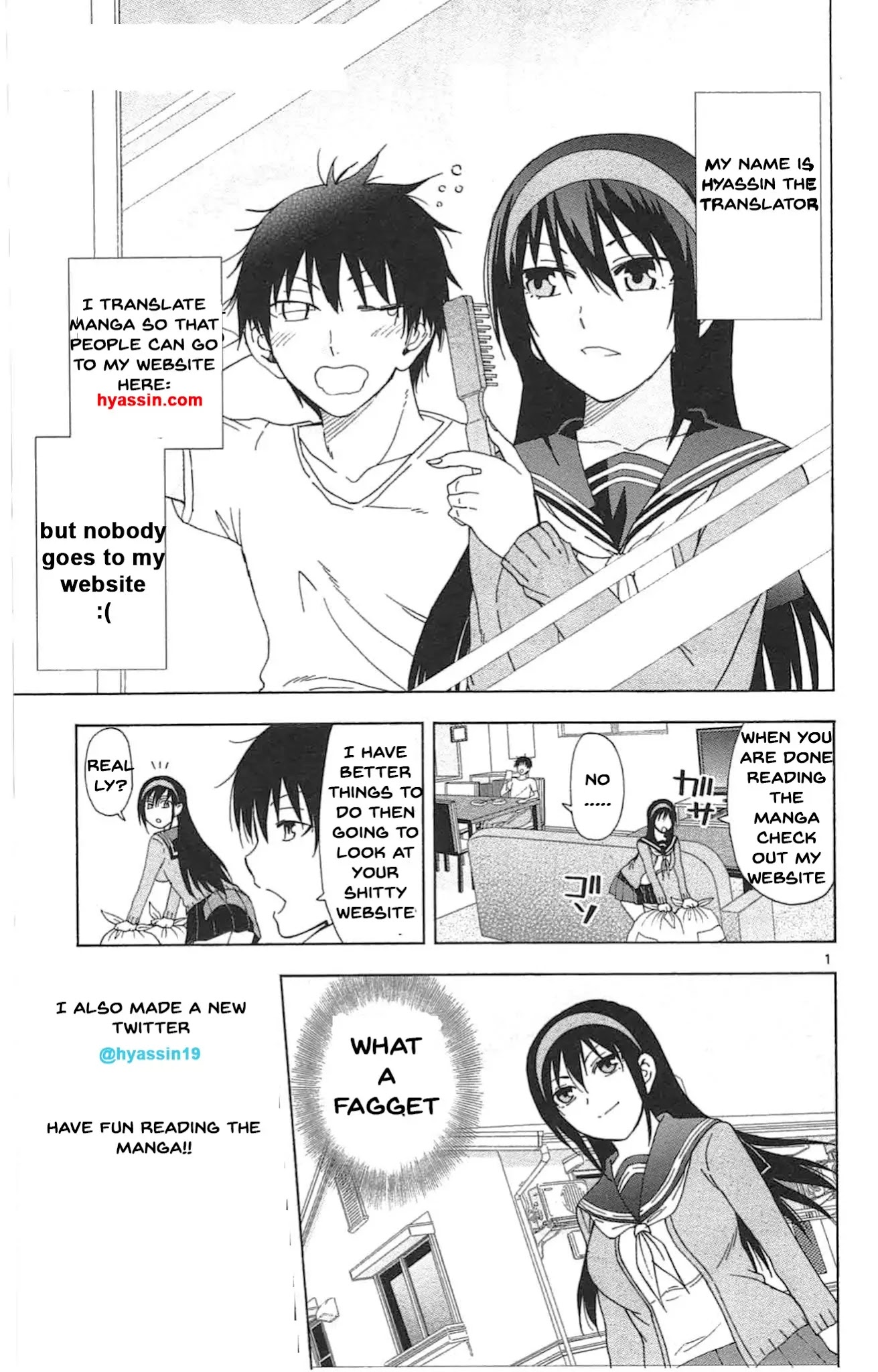 Ane Log Chapter 44 page 1 - Chapter 44: Fuuka Hit
