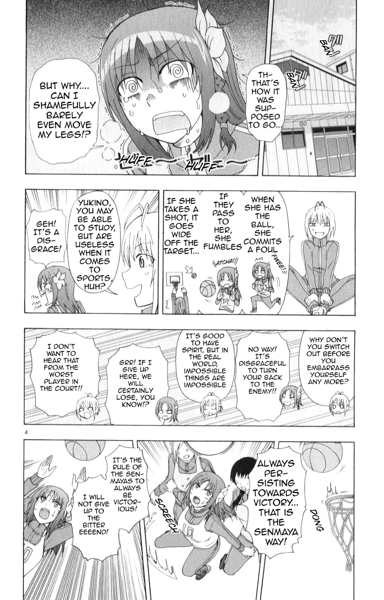 Ane Log Chapter 87 page 4 - Chapter 87: Older Sister Basketball