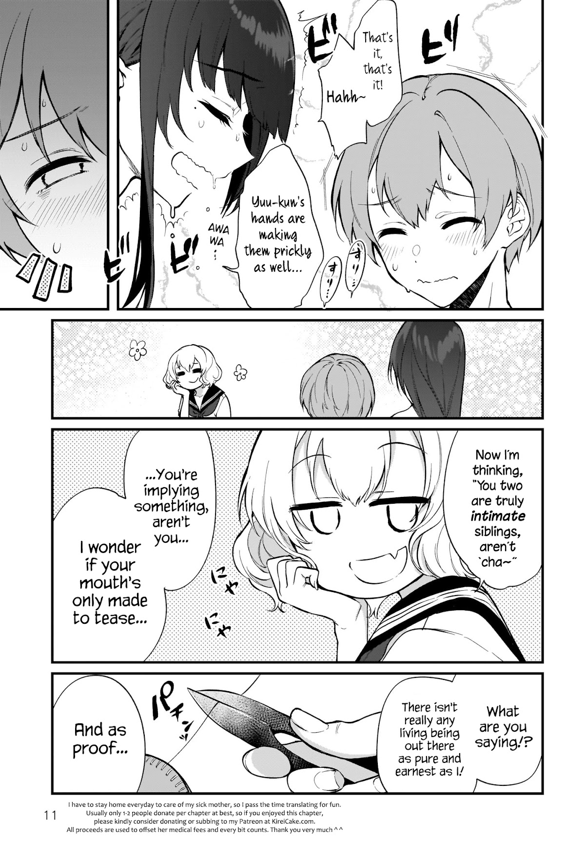 Ane Naru Mono Chapter 39 page 11 - Chapter 39: The 39th Night