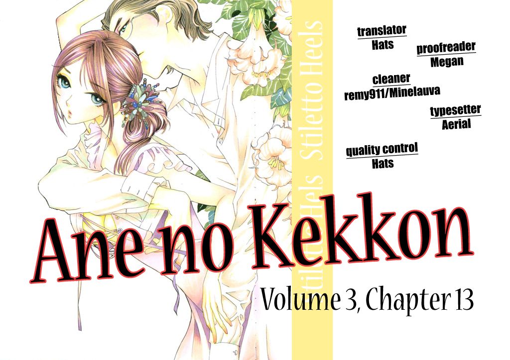 Ane no Kekkon Chapter 13 page 1 - Chapter 13 : The Ideal Man Checklist