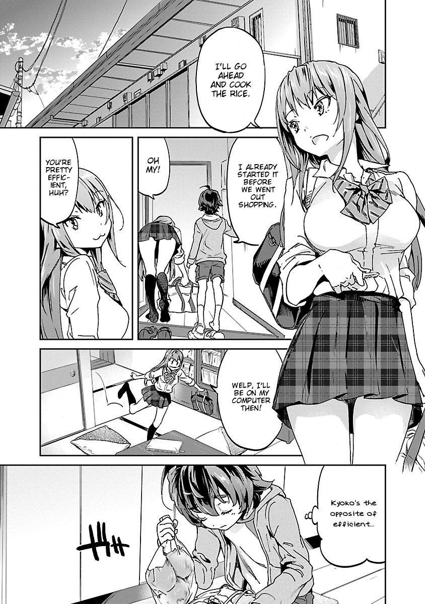 Ane no Onaka o Fukuramaseru wa Boku Chapter 1 page 12 - Chapter 1: Chicken and Tomato Stew with Eggplant, Onion, and Bell Pepper (Name TBD)