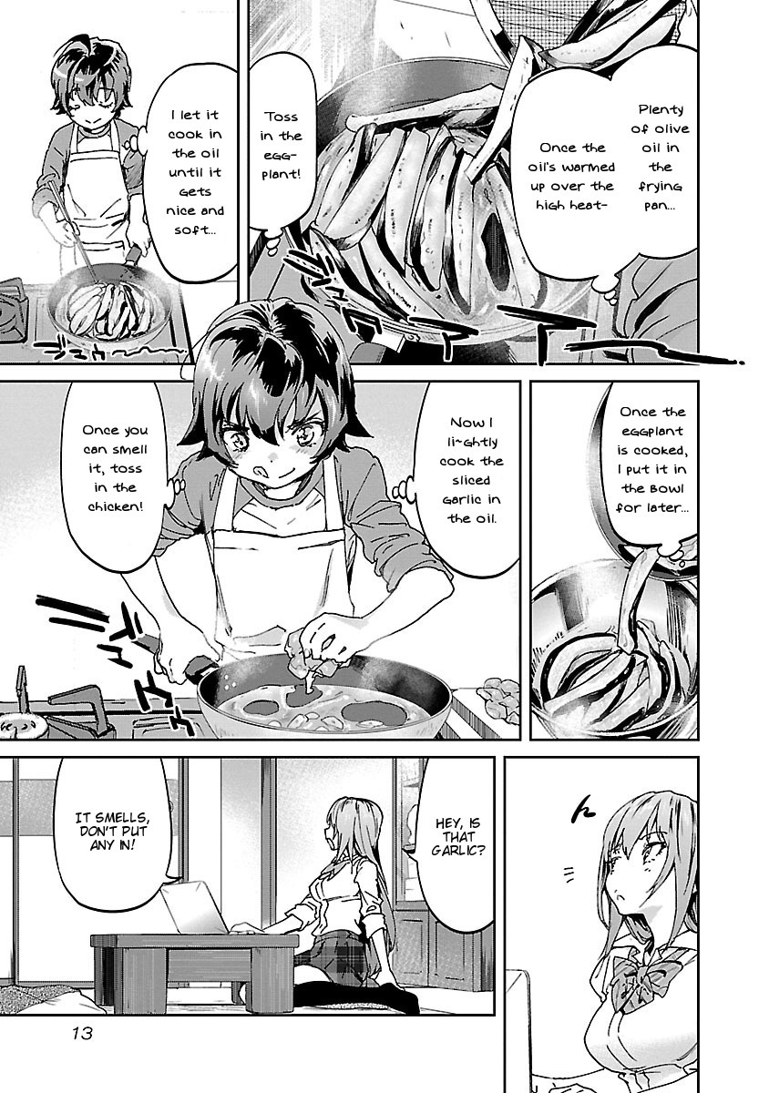 Ane no Onaka o Fukuramaseru wa Boku Chapter 1 page 14 - Chapter 1: Chicken and Tomato Stew with Eggplant, Onion, and Bell Pepper (Name TBD)