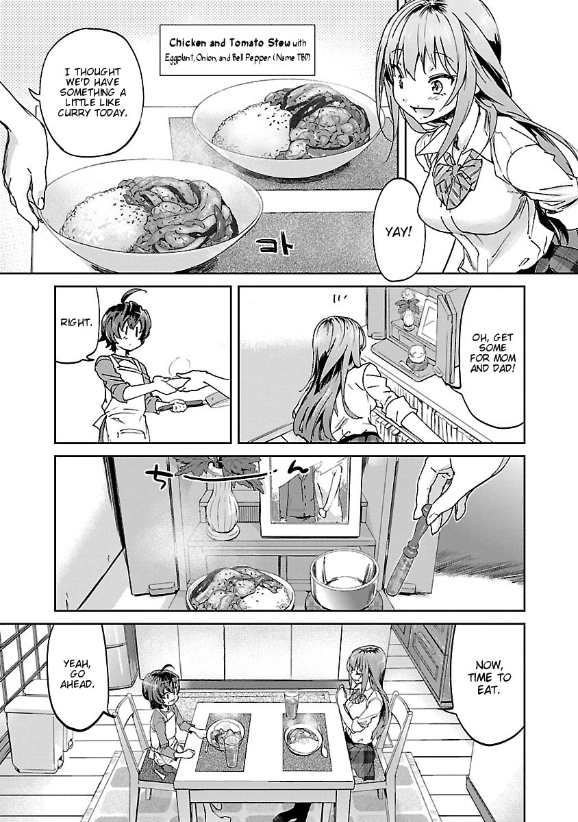 Ane no Onaka o Fukuramaseru wa Boku Chapter 1 page 16 - Chapter 1: Chicken and Tomato Stew with Eggplant, Onion, and Bell Pepper (Name TBD)