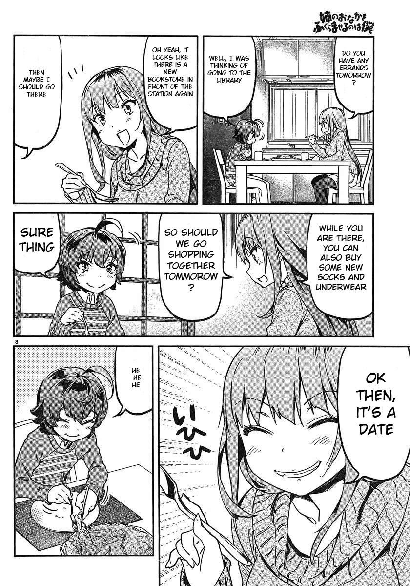 Ane no Onaka o Fukuramaseru wa Boku Chapter 17 page 9 - Chapter 17