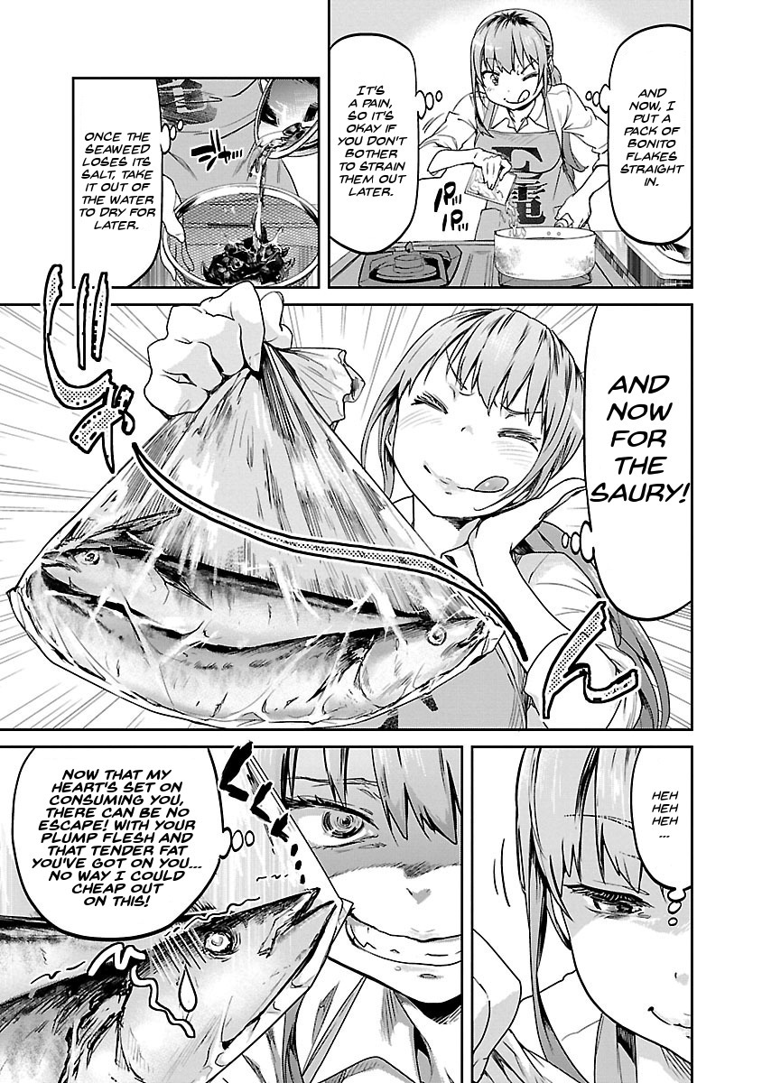 Ane no Onaka o Fukuramaseru wa Boku Chapter 2 page 13 - Chapter 2: Salt-Grilled Saury with Faux-Matsutake Rice