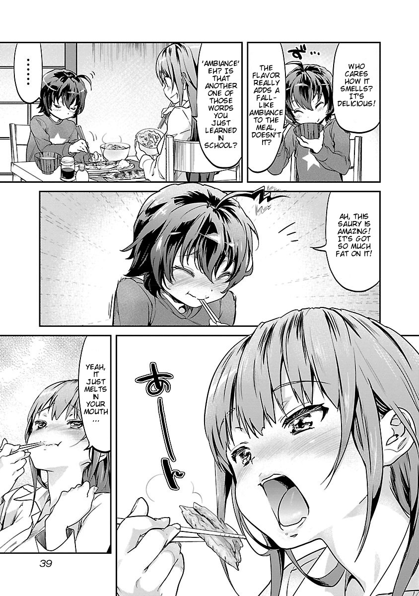 Ane no Onaka o Fukuramaseru wa Boku Chapter 2 page 17 - Chapter 2: Salt-Grilled Saury with Faux-Matsutake Rice