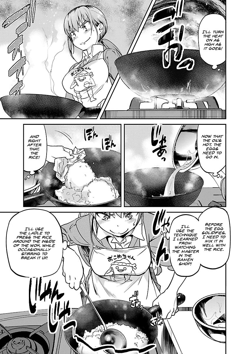 Ane no Onaka o Fukuramaseru wa Boku Chapter 5 page 13 - Chapter 5: Small Fish and Shiso with Red Pepper and Garlic Fried Rice