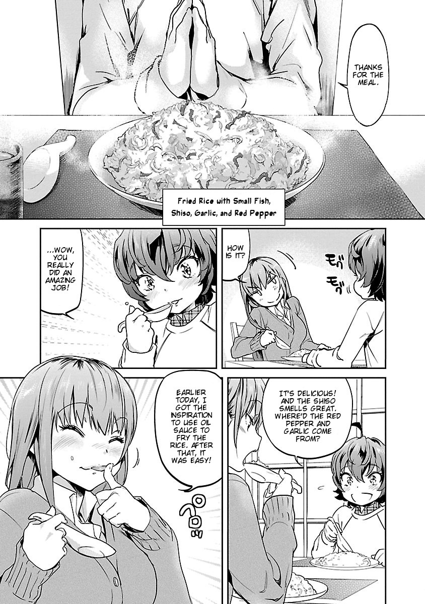 Ane no Onaka o Fukuramaseru wa Boku Chapter 5 page 17 - Chapter 5: Small Fish and Shiso with Red Pepper and Garlic Fried Rice