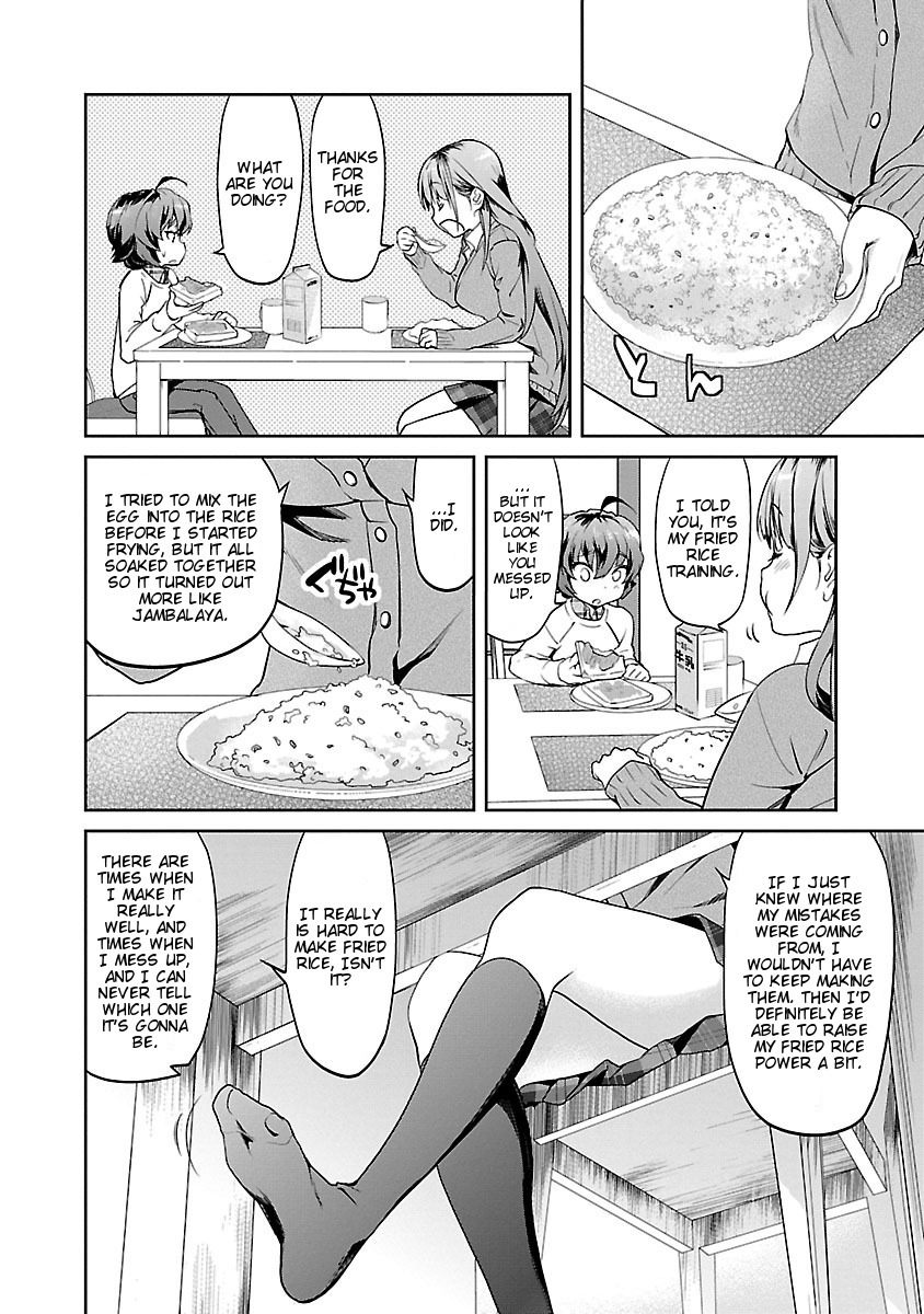 Ane no Onaka o Fukuramaseru wa Boku Chapter 5 page 8 - Chapter 5: Small Fish and Shiso with Red Pepper and Garlic Fried Rice