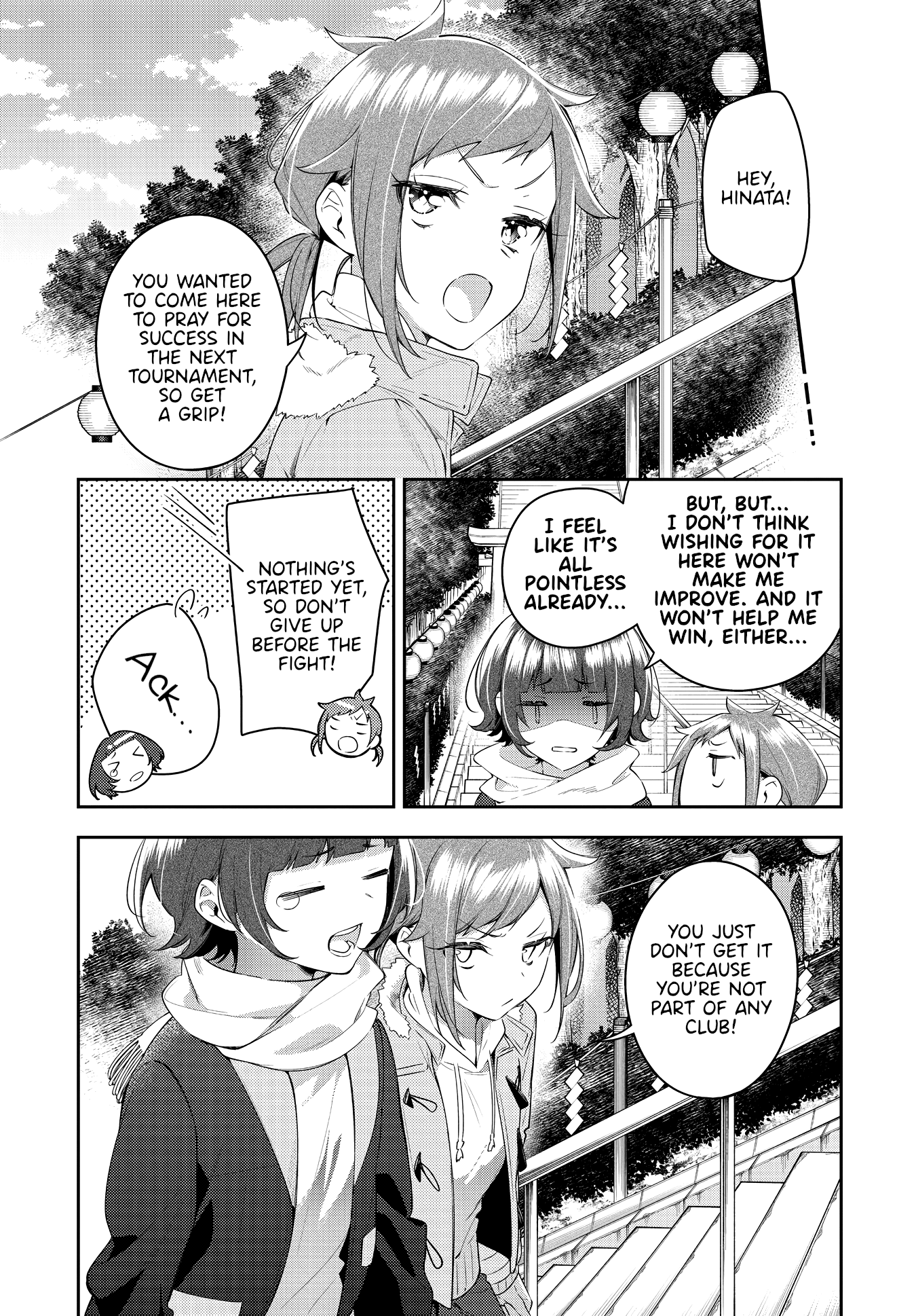 Anemone is in Heat Chapter 30 page 11 - Chapter 30: Shrine Visit