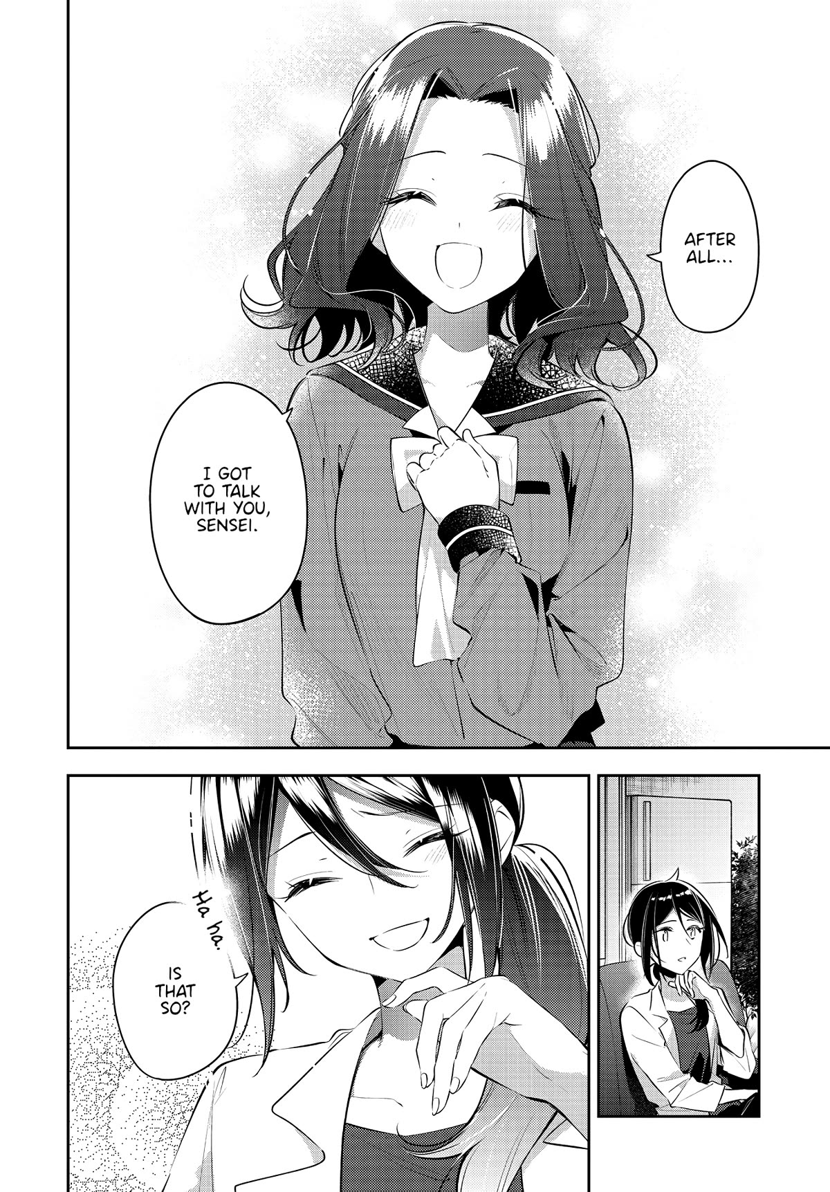 Anemone is in Heat Chapter 35 page 20 - Chapter 35: Sensei