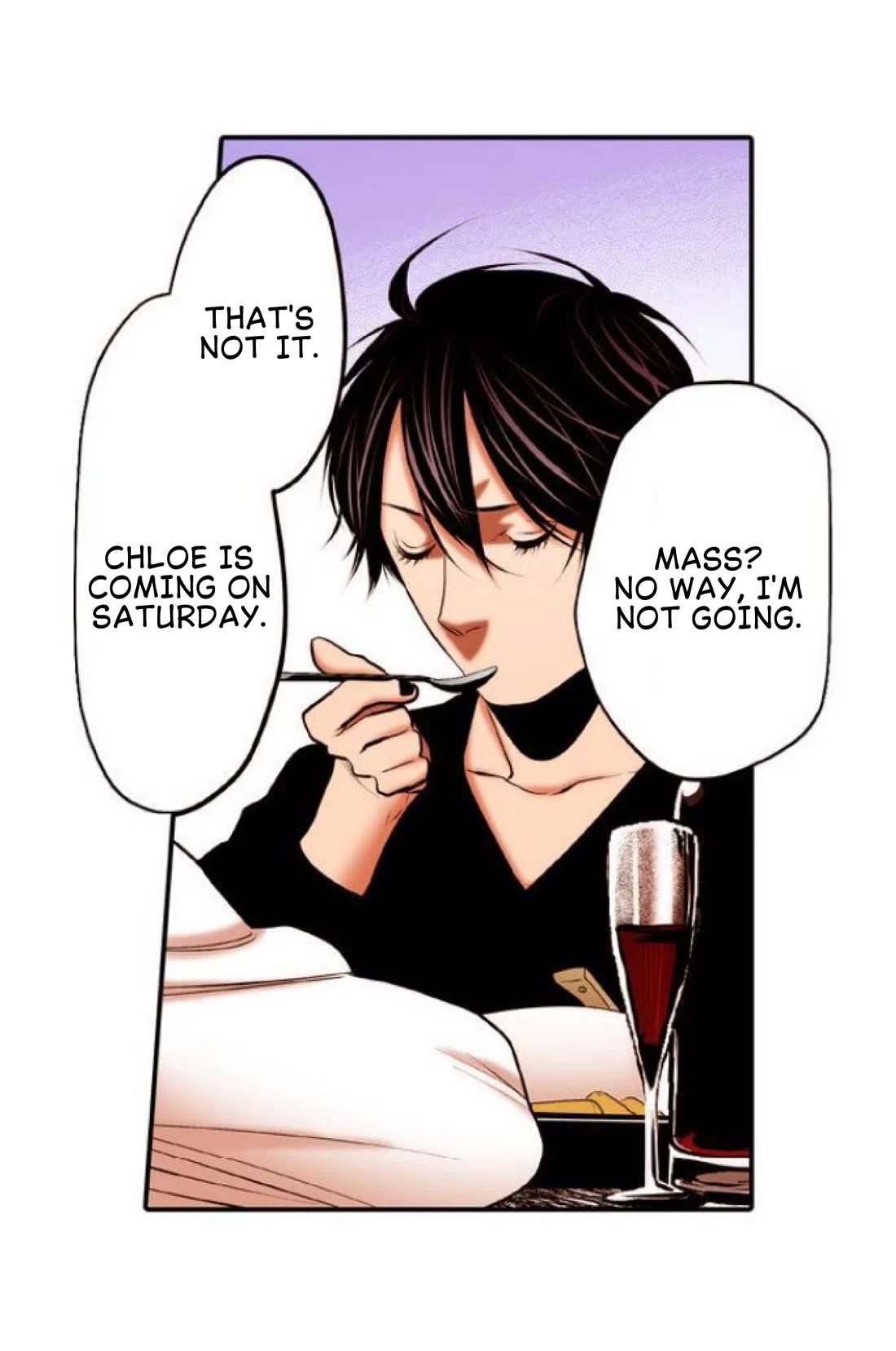 Anemone no Shishuu Chapter 12 page 19 - Chapter 12: Scene 7. Clock minute hand (2)