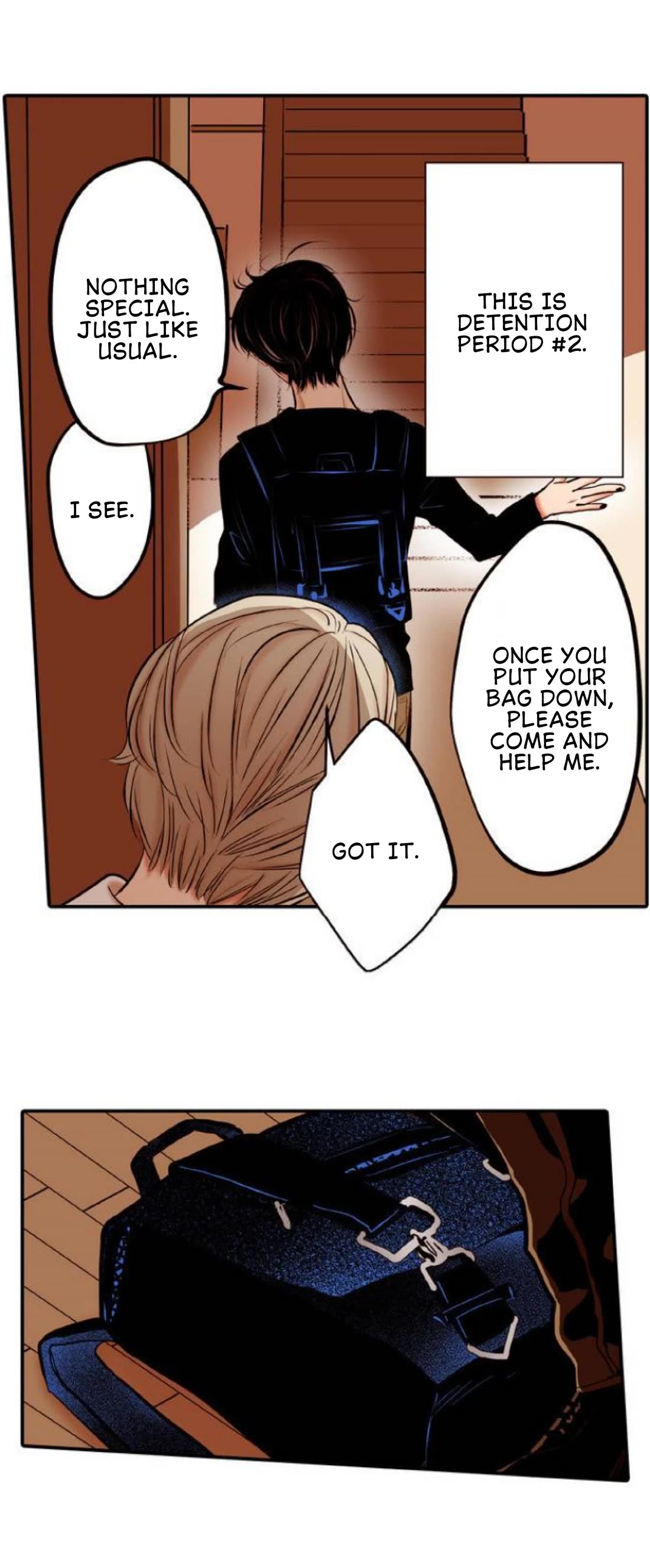 Anemone no Shishuu Chapter 12 page 8 - Chapter 12: Scene 7. Clock minute hand (2)