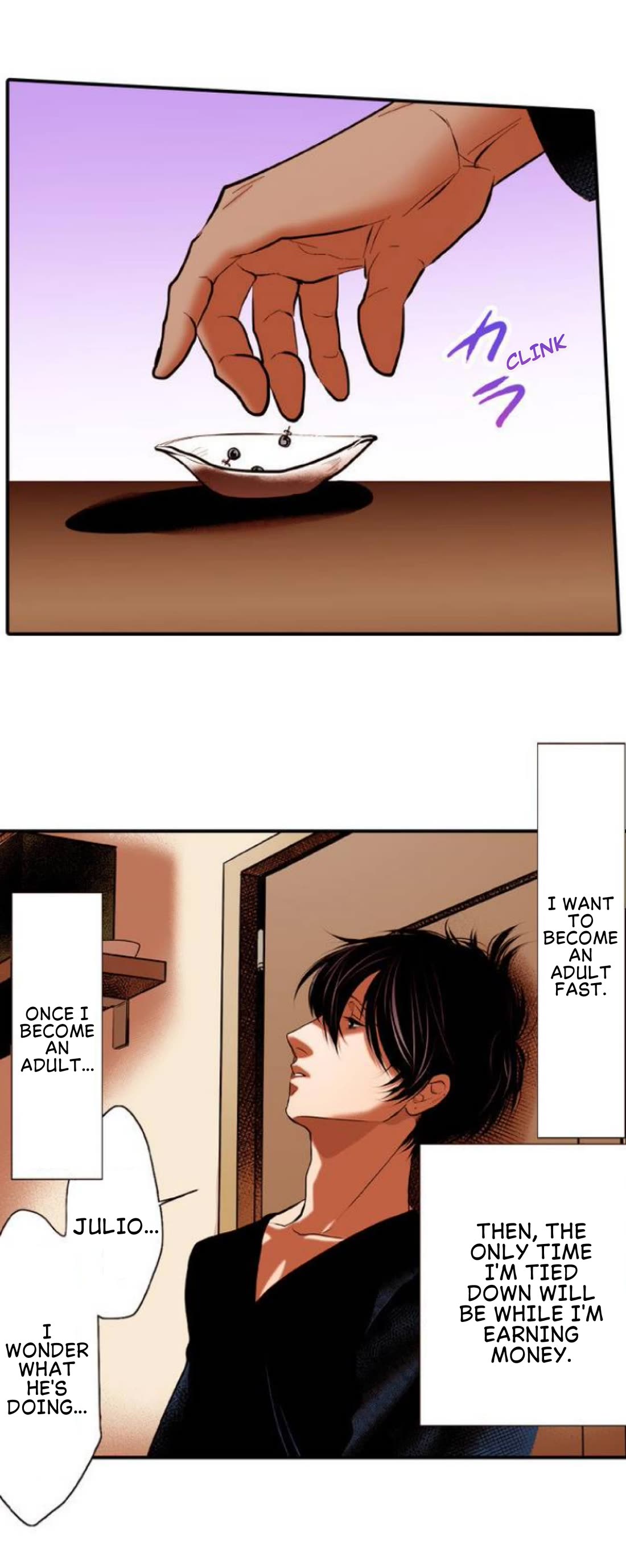 Anemone no Shishuu Chapter 12 page 9 - Chapter 12: Scene 7. Clock minute hand (2)