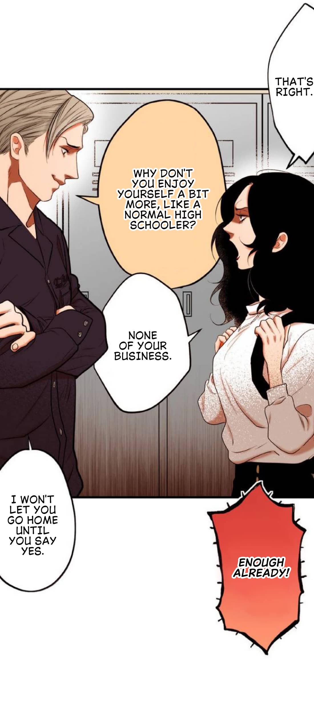 Anemone no Shishuu Chapter 13 page 5 - Chapter 13: Scene 8. Clock Hour hand