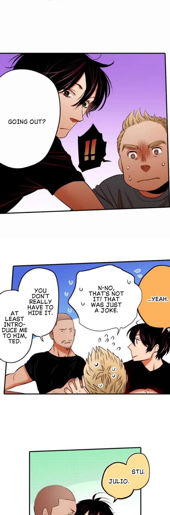 Anemone no Shishuu Chapter 20 page 4 - Chapter 20: Scene 12. Outsiders.