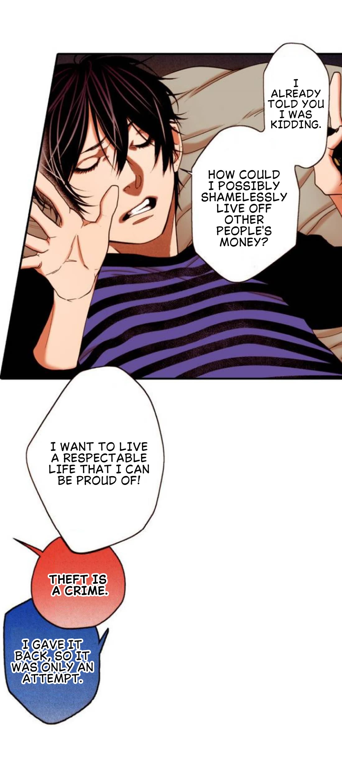 Anemone no Shishuu Chapter 8 page 18 - Chapter 8: Scene 5. Life is life, fight for it (2)