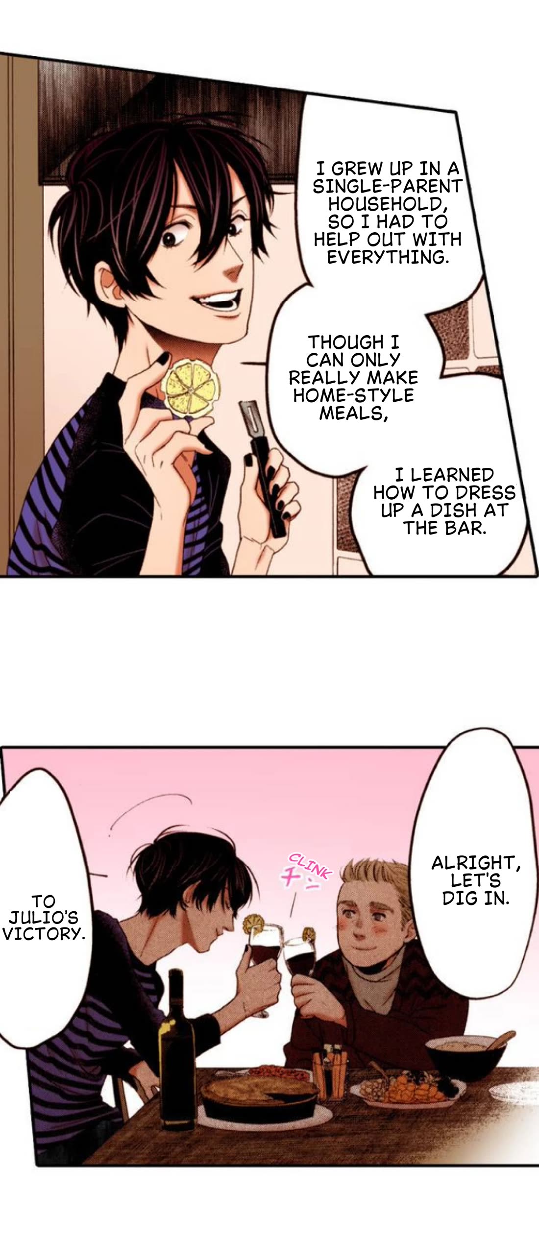 Anemone no Shishuu Chapter 8 page 4 - Chapter 8: Scene 5. Life is life, fight for it (2)