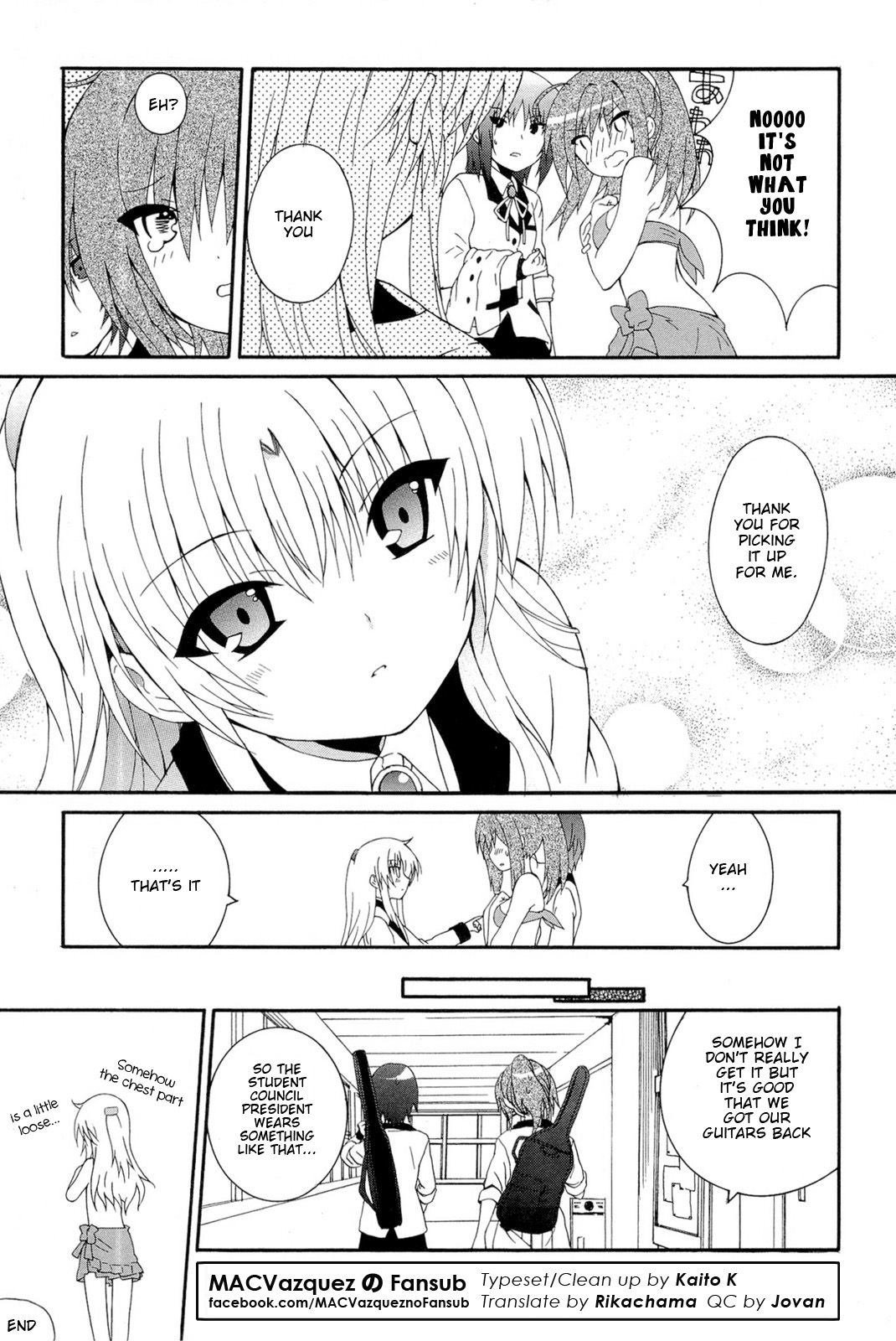Angel Beats! - Heaven's Door Chapter 20.5 page 6 - Chapter 20.5: Omake Manga