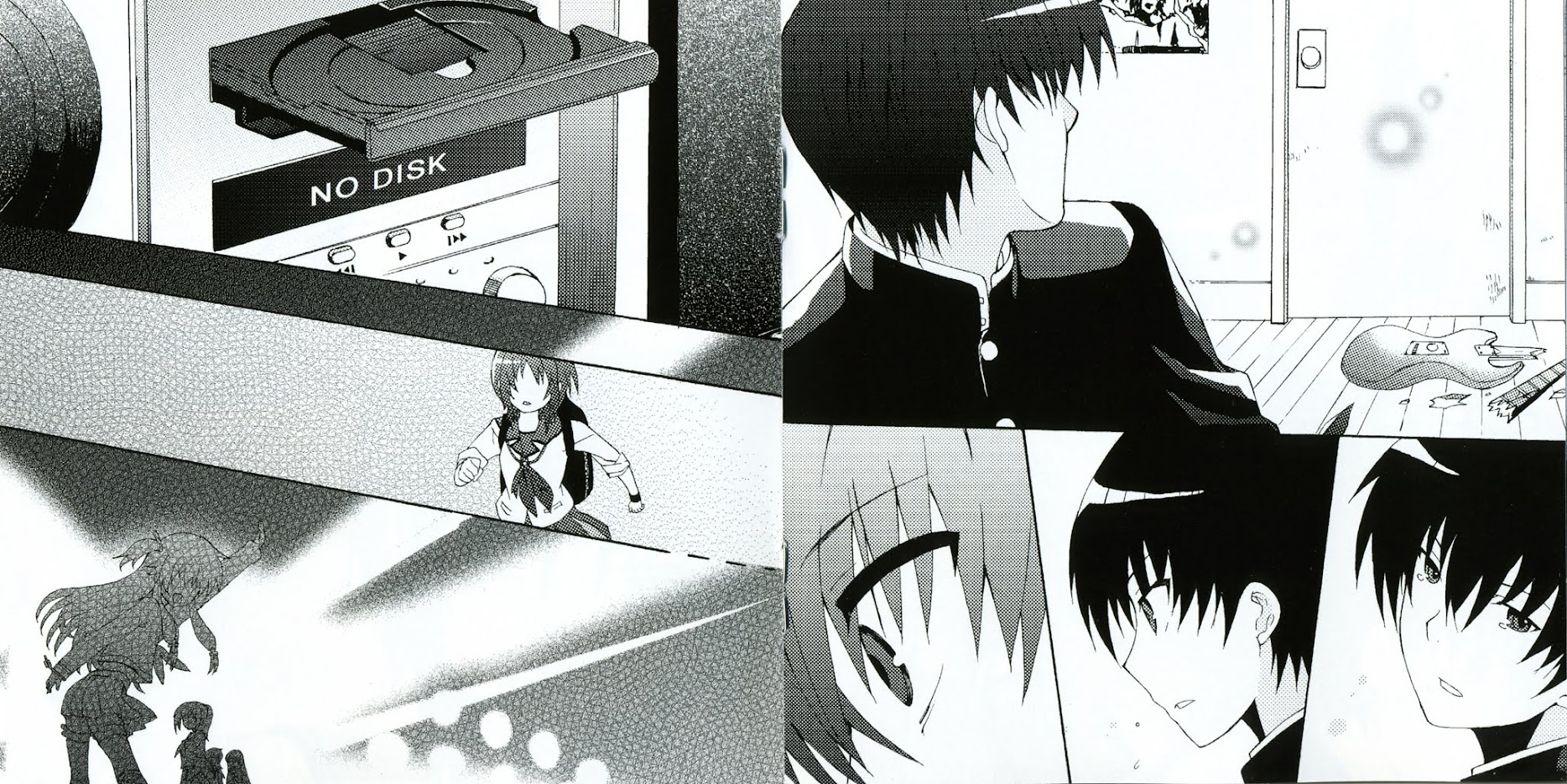 Angel Beats! Original Comics Chapter 0 page 7 - Chapter 0 : Last Song + 4-koma