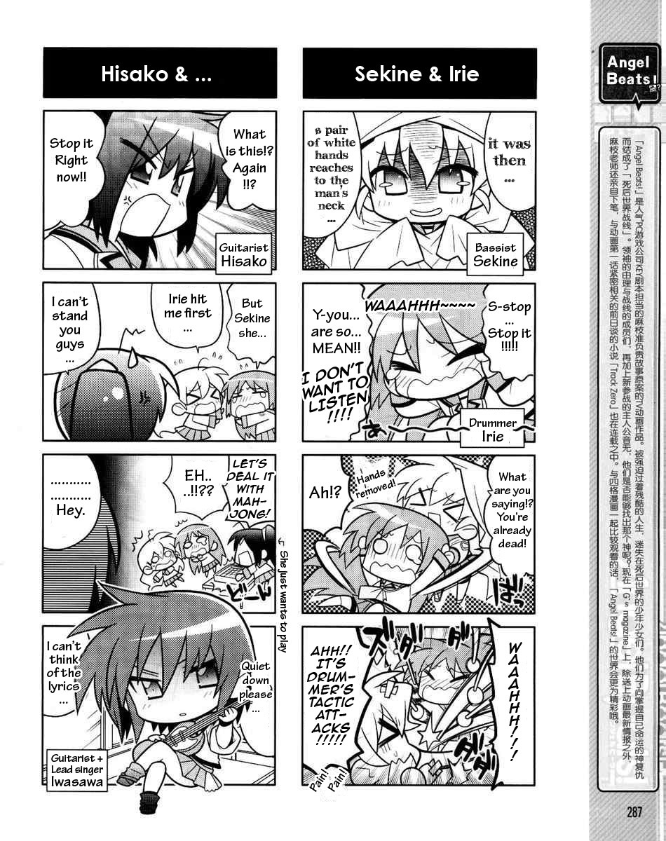Angel Beats! the 4-Koma - Bokura no Sensen Koushinkyoku Chapter 2 page 2 - Chapter 2: It's GirlsDeMo!
