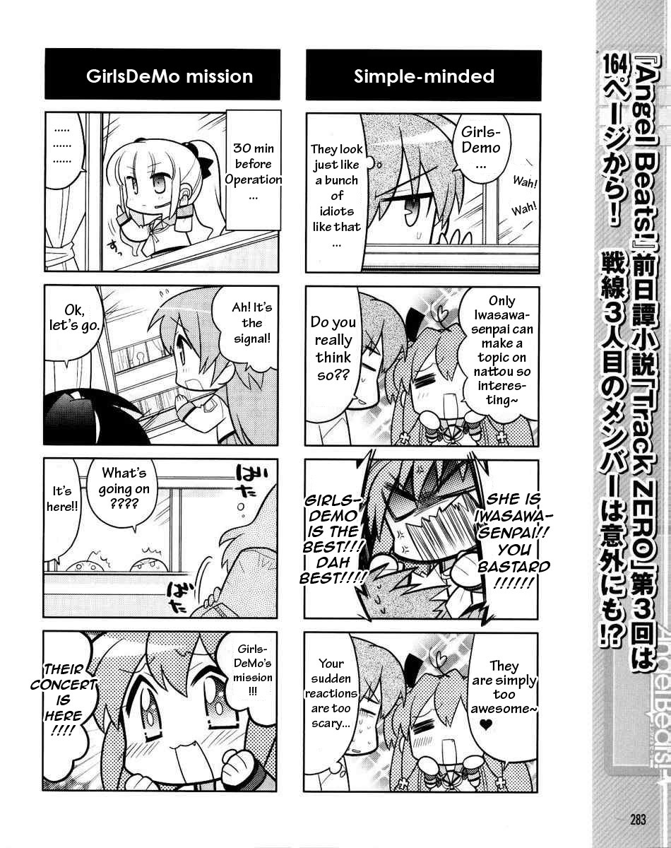 Angel Beats! the 4-Koma - Bokura no Sensen Koushinkyoku Chapter 2 page 6 - Chapter 2: It's GirlsDeMo!