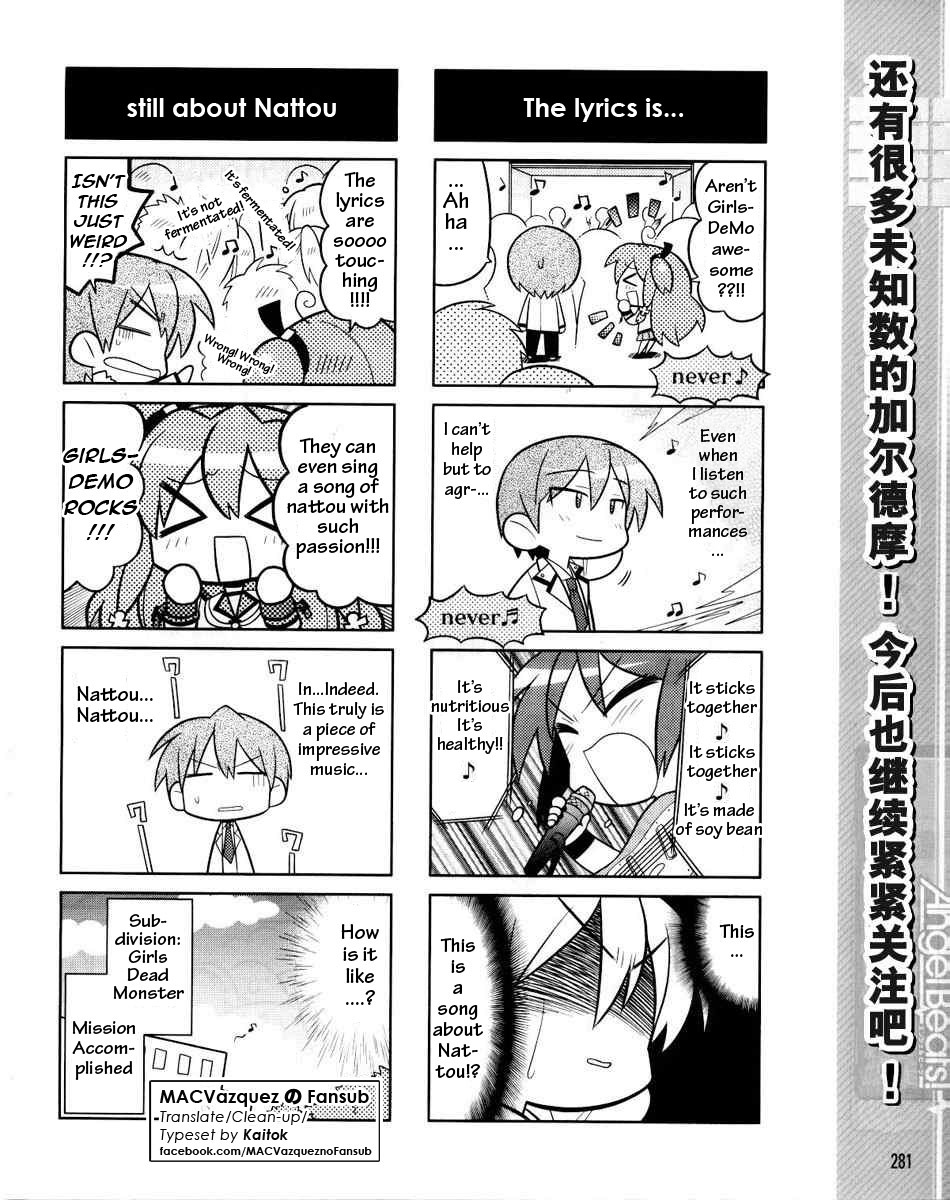 Angel Beats! the 4-Koma - Bokura no Sensen Koushinkyoku Chapter 2 page 8 - Chapter 2: It's GirlsDeMo!