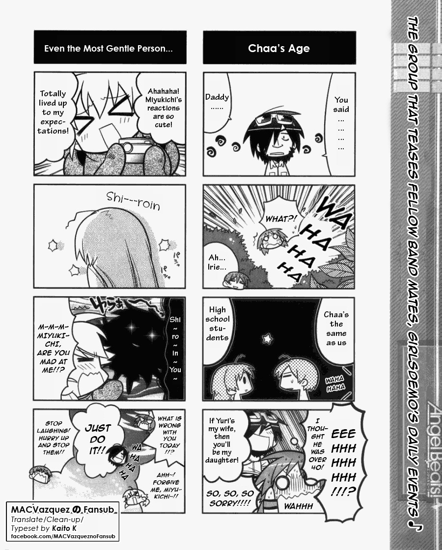 Angel Beats! the 4-Koma - Bokura no Sensen Koushinkyoku Chapter 4 page 8 - Chapter 4: Chaa in the Forest!