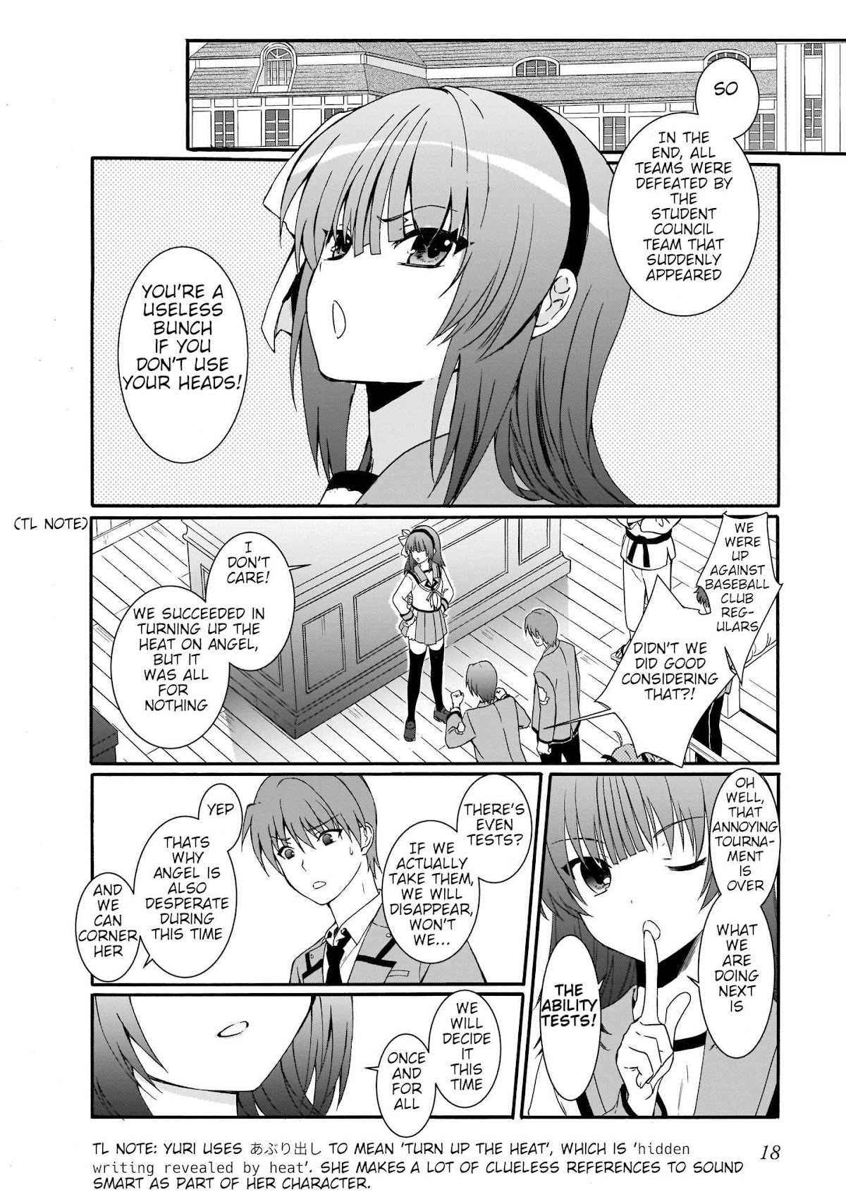 Angel Beats! The Last Operation Chapter 18 page 18 - Chapter 18