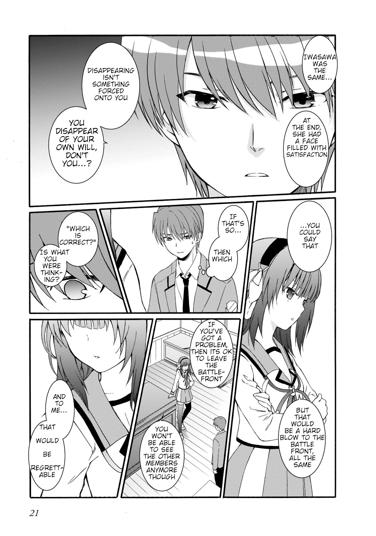 Angel Beats! The Last Operation Chapter 18 page 21 - Chapter 18