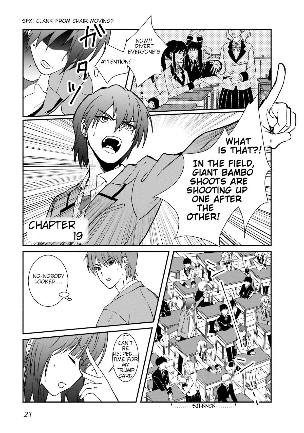 Angel Beats! The Last Operation Chapter 19 page 1 - Chapter 19