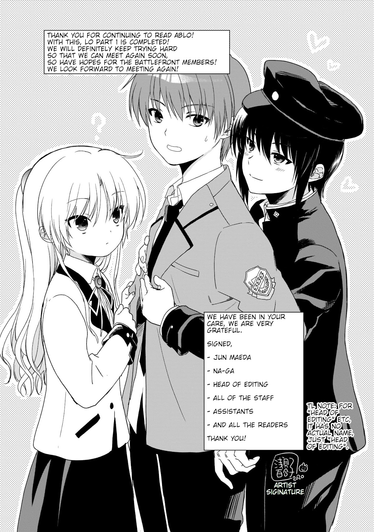 Angel Beats! The Last Operation Chapter 24 page 34 - Chapter 24