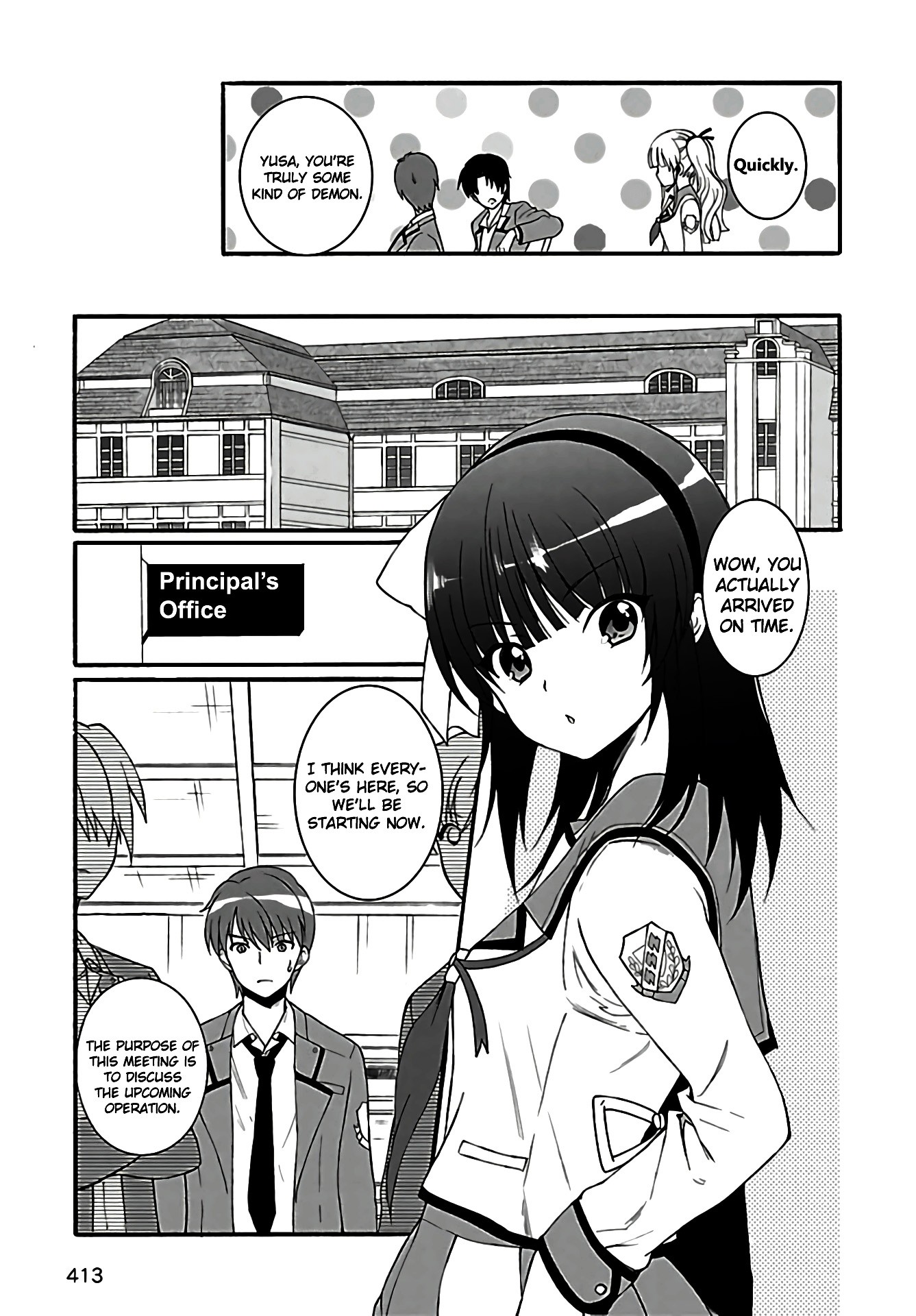 Angel Beats! The Last Operation Chapter 9 page 8 - Chapter 9