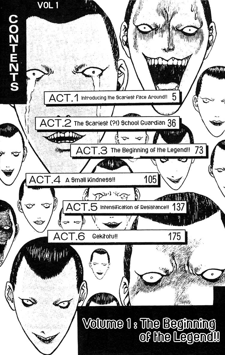 Angel Densetsu Chapter 1 page 3 - Chapter 1: Introducing the Scariest Face Around