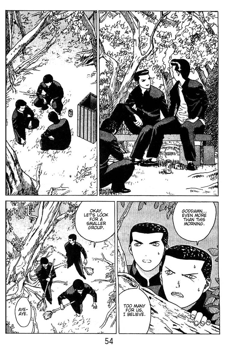 Angel Densetsu Chapter 14 page 15 - Chapter 14: The Soukyuu Park Delinquent Cleanup Plan