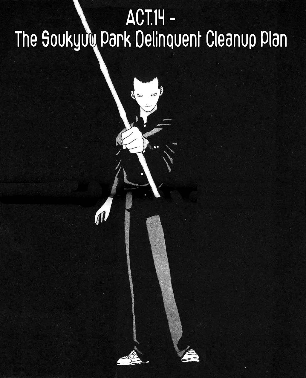 Angel Densetsu Chapter 14 page 2 - Chapter 14: The Soukyuu Park Delinquent Cleanup Plan