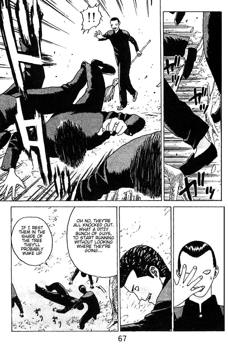 Angel Densetsu Chapter 14 page 28 - Chapter 14: The Soukyuu Park Delinquent Cleanup Plan