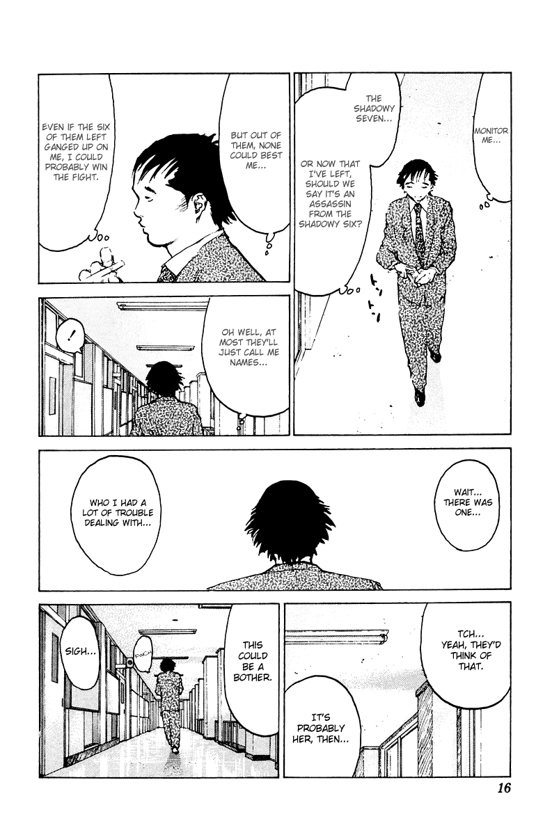 Angel Densetsu Chapter 42 page 15 - Chapter 42: An Assassin from the Shadows