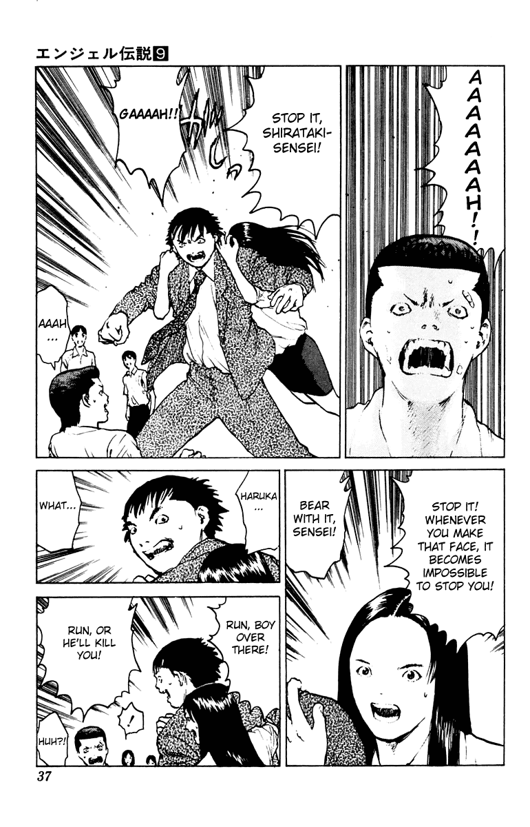 Angel Densetsu Chapter 42 page 36 - Chapter 42: An Assassin from the Shadows