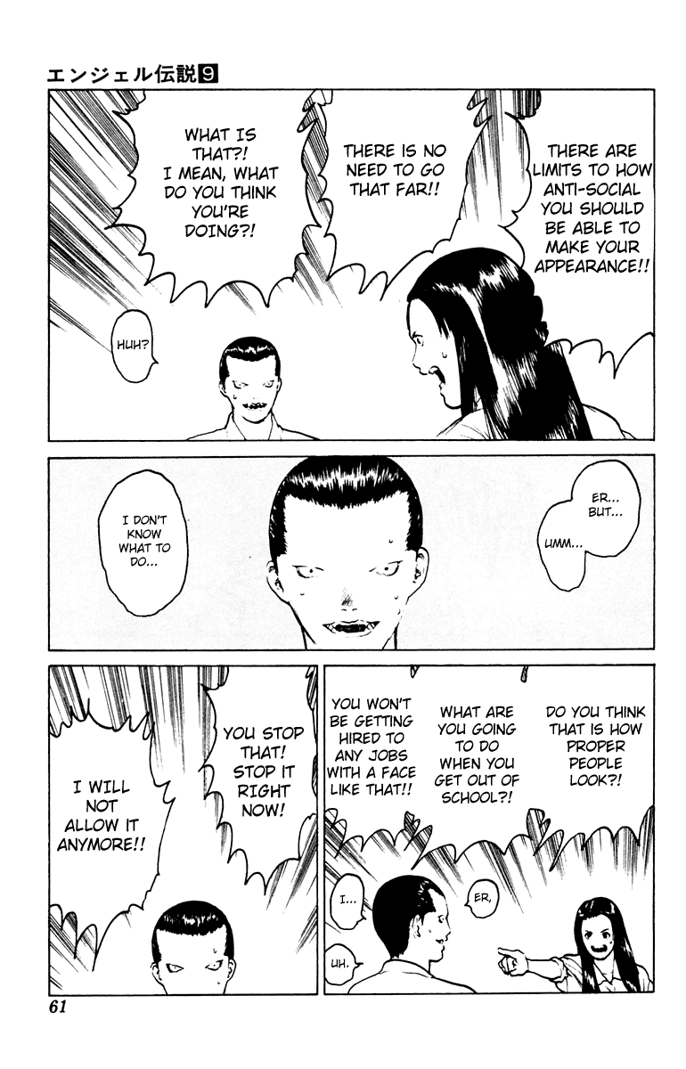 Angel Densetsu Chapter 43 page 22 - Chapter 43: Atonement for Well Meant Actions
