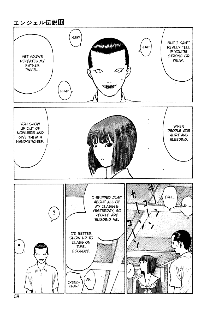 Angel Densetsu Chapter 49 page 21 - Chapter 49: Ikuno's Confession