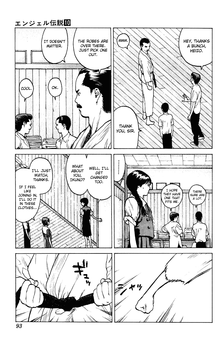 Angel Densetsu Chapter 50 page 20 - Chapter 50: The Warrior's Afternoon