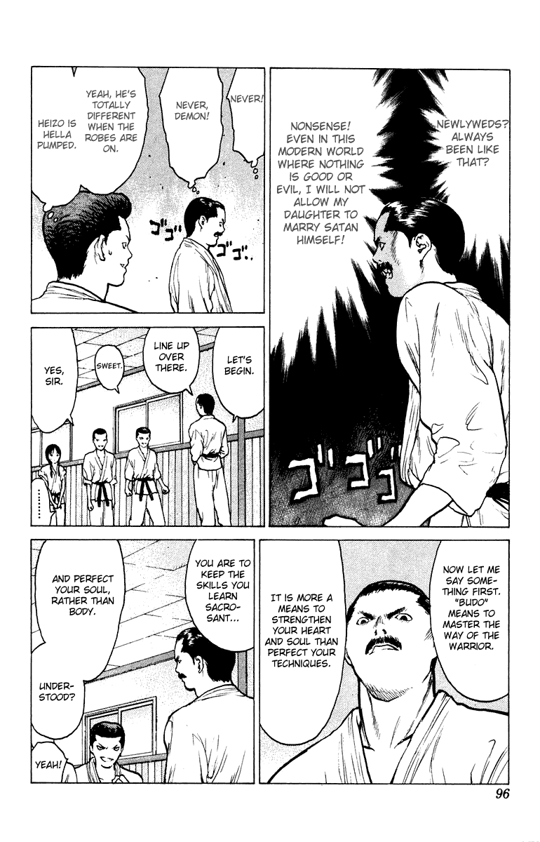 Angel Densetsu Chapter 50 page 23 - Chapter 50: The Warrior's Afternoon