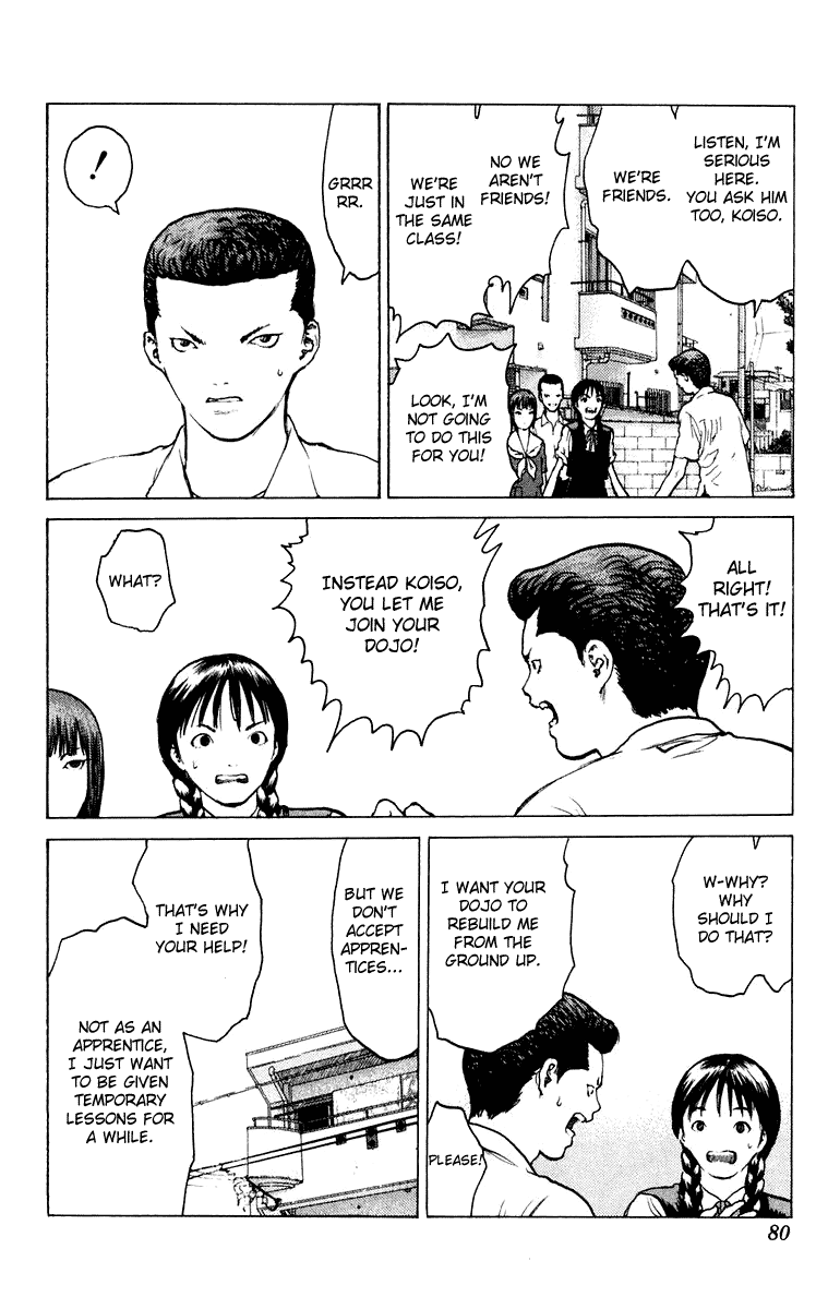 Angel Densetsu Chapter 50 page 7 - Chapter 50: The Warrior's Afternoon