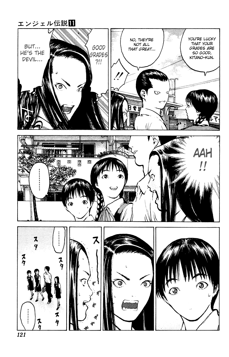 Angel Densetsu Chapter 57 page 20 - Chapter 57: Kaburagi's Observation Report